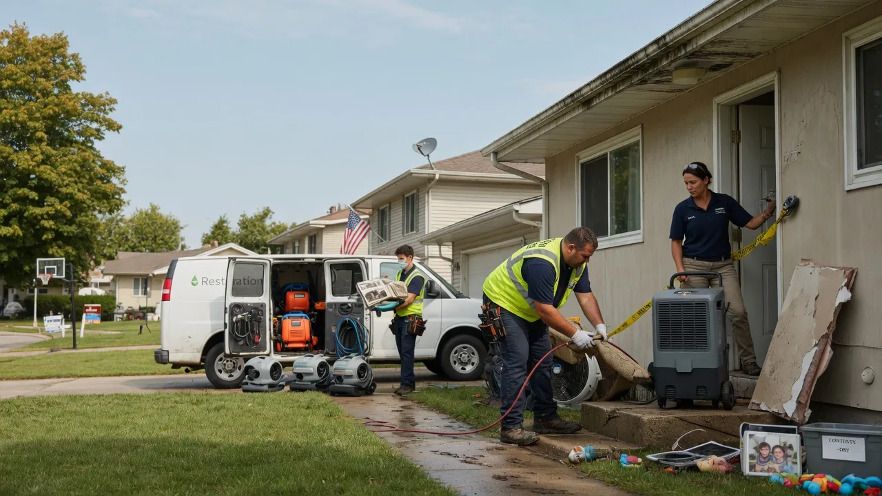 Water Damage Restoration in New Site, MS near me